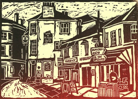 KB linocut 1.mike glanville