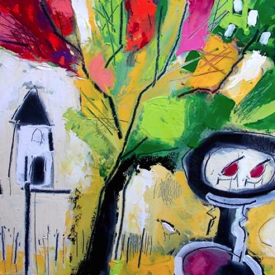 Bird House oil reduced